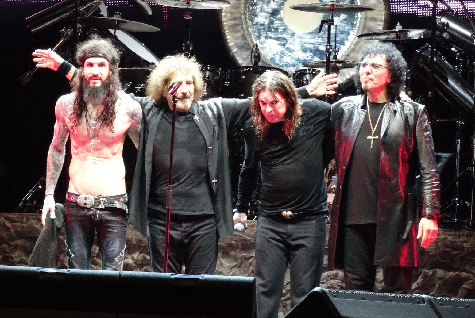Black Sabbath на концерте в Бразилии в 2013 году
