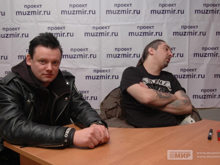Андрей Князев и Михаил Горшенёв в Сыктывкаре, 2007 год.