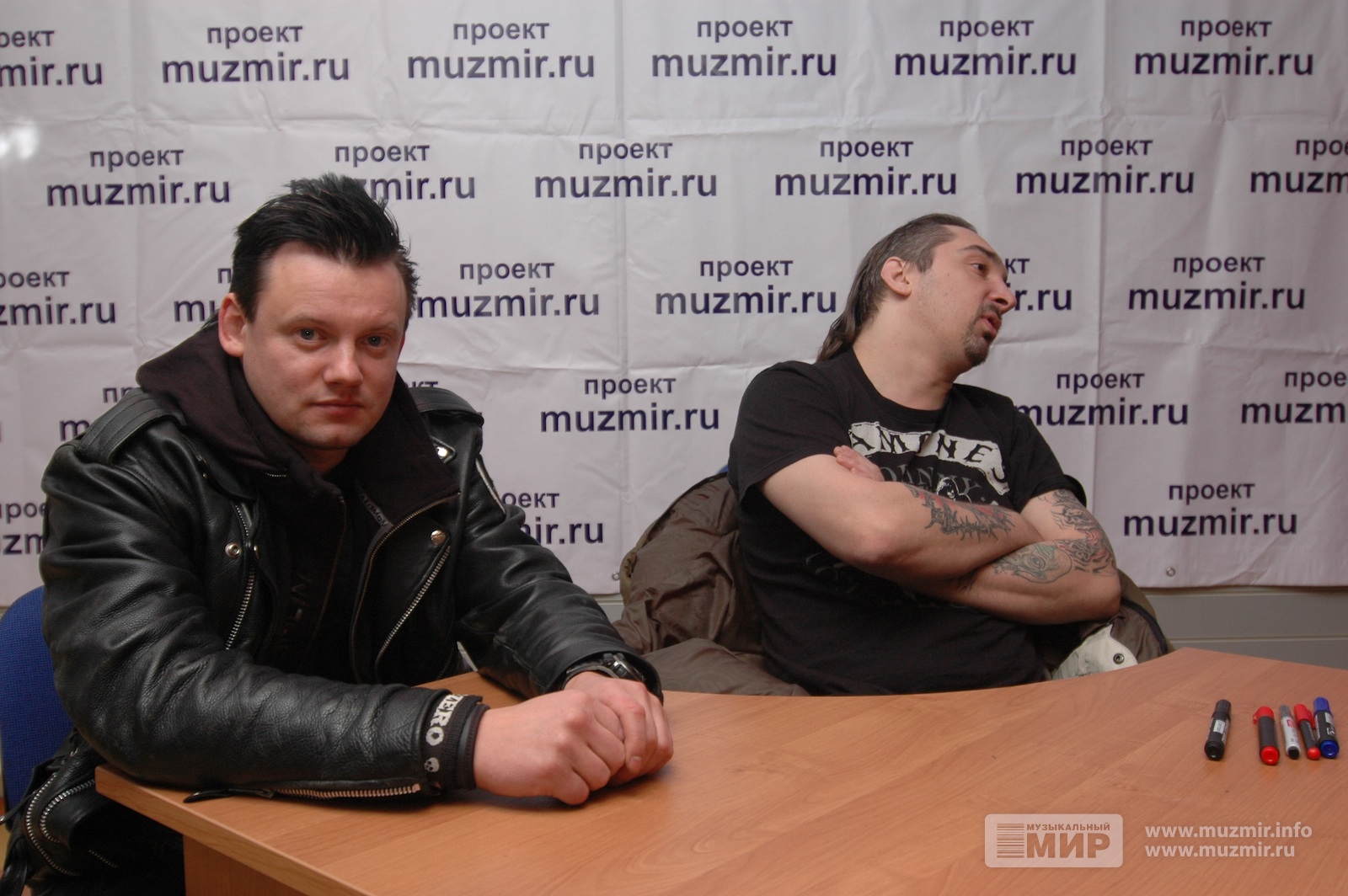 Андрей Князев и Михаил Горшенёв в Сыктывкаре, 2007 год.