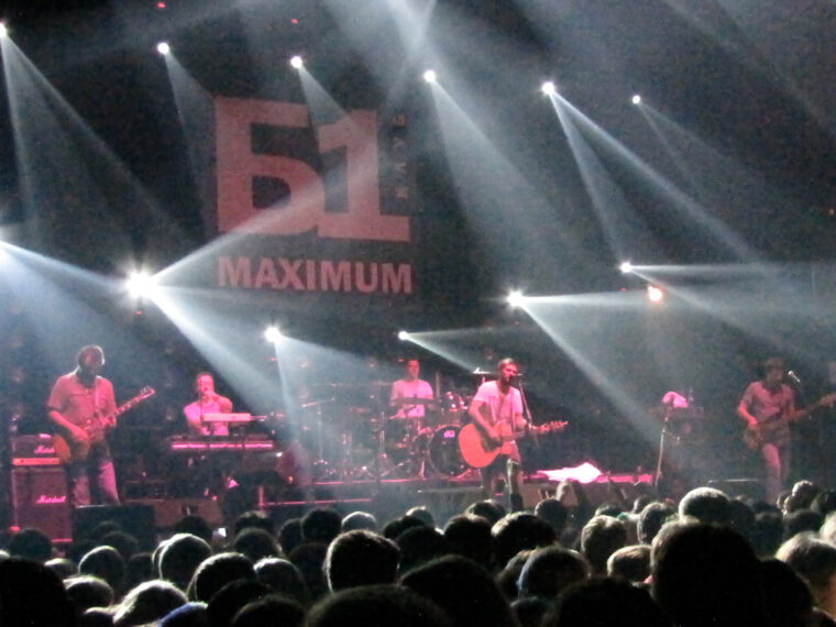 «Сплин» в московском клубе Б1 Maximum, 30 июля 2010 года.